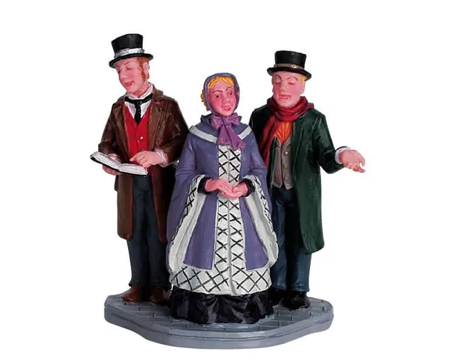 lemax-merry-carolers-weihnachtsdorf-figuren-s-ngergruppe image 1