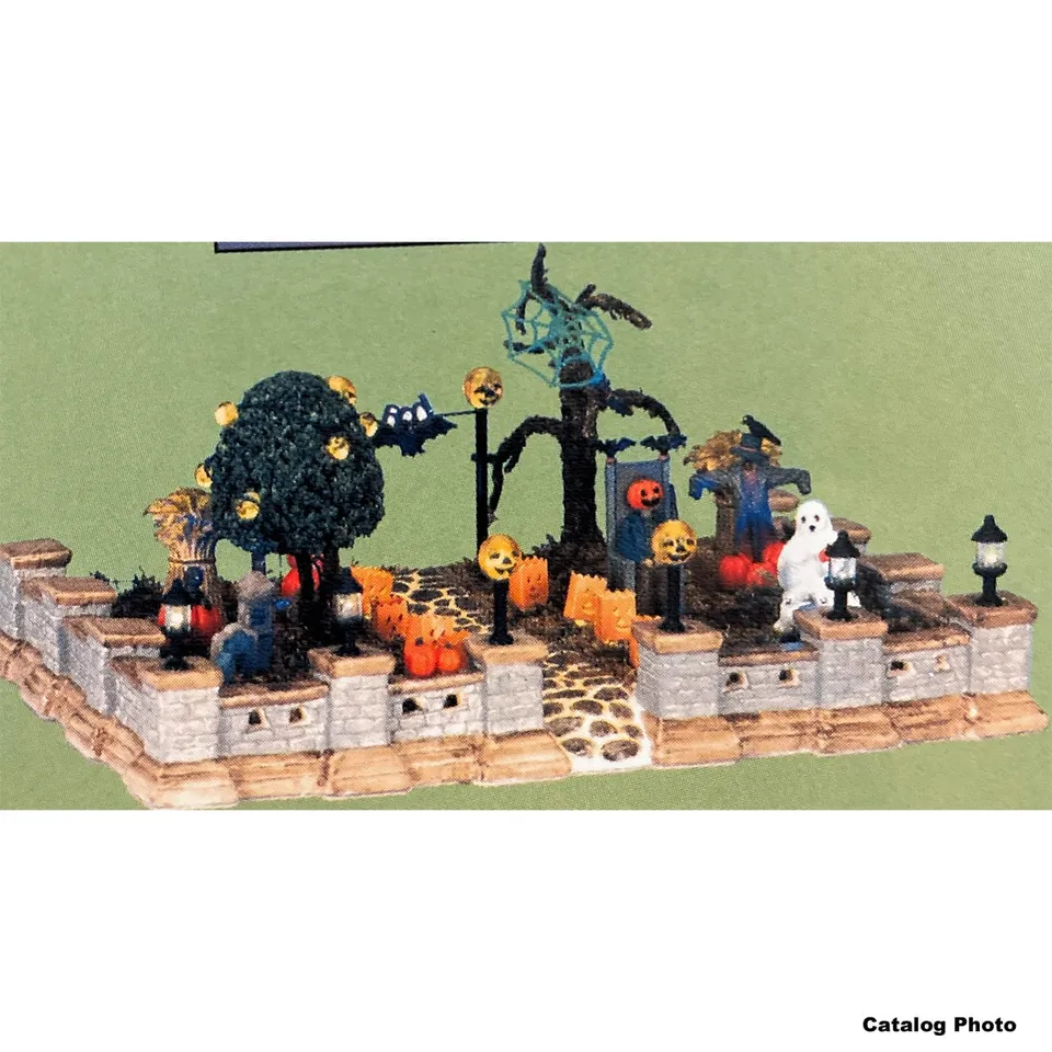 lemax-jack-o-lantern-way-miniaturszene image 1