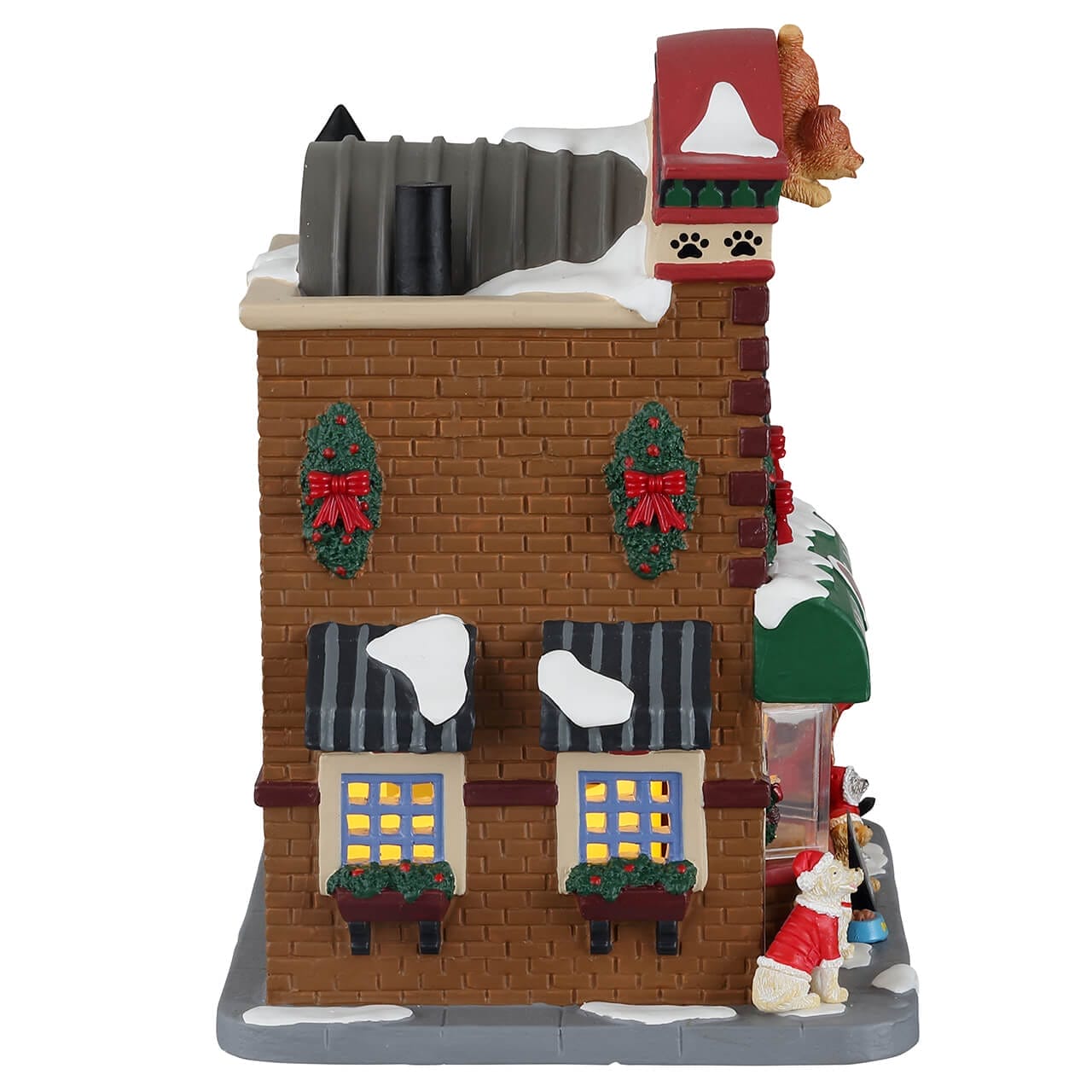 lemax-meet-santa-paws-wags-motel-beleuchtetes-haus image 2