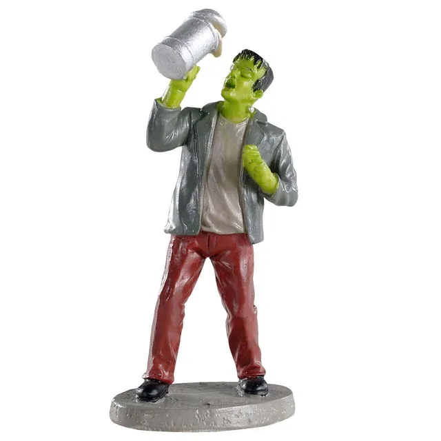 lemax-frank-and-stein-spooky-town-figur-frankenstein-trink-szene image 1
