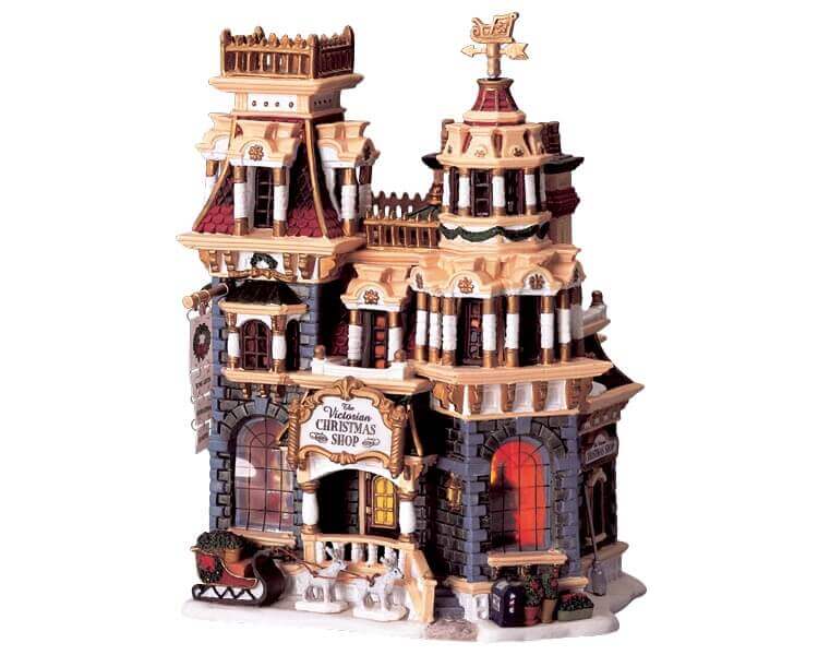 lemax-the-victorian-christmas-shop-beleuchteter-weihnachtsladen image 2