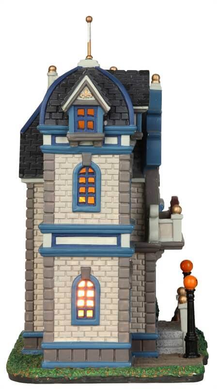 lemax-glenview-police-station-beleuchtetes-winterhaus image 2