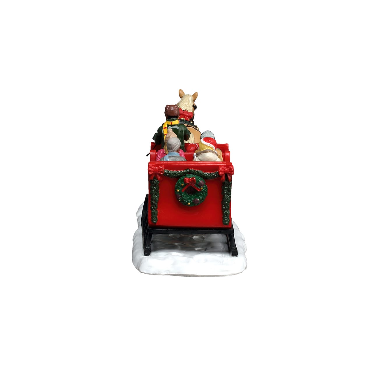 lemax-caroling-sleigh-ride-pferdeschlitten-mit-s-ngern-figur image 3