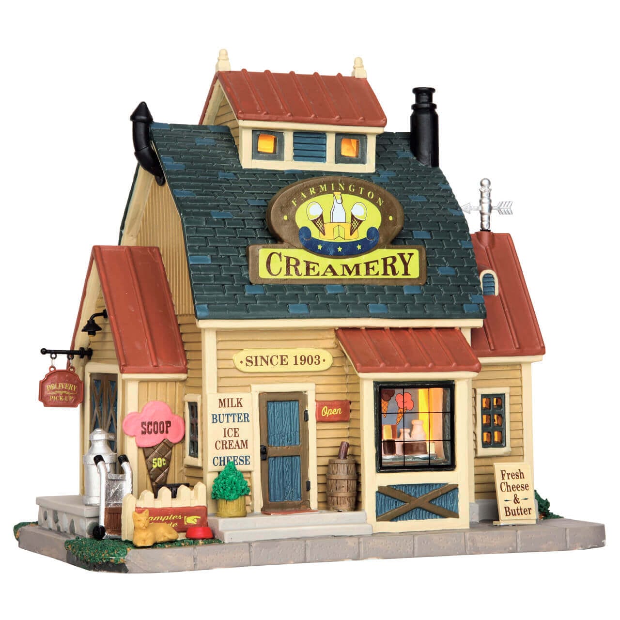 lemax-farmington-creamery-beleuchtetes-dorfhaus image 1