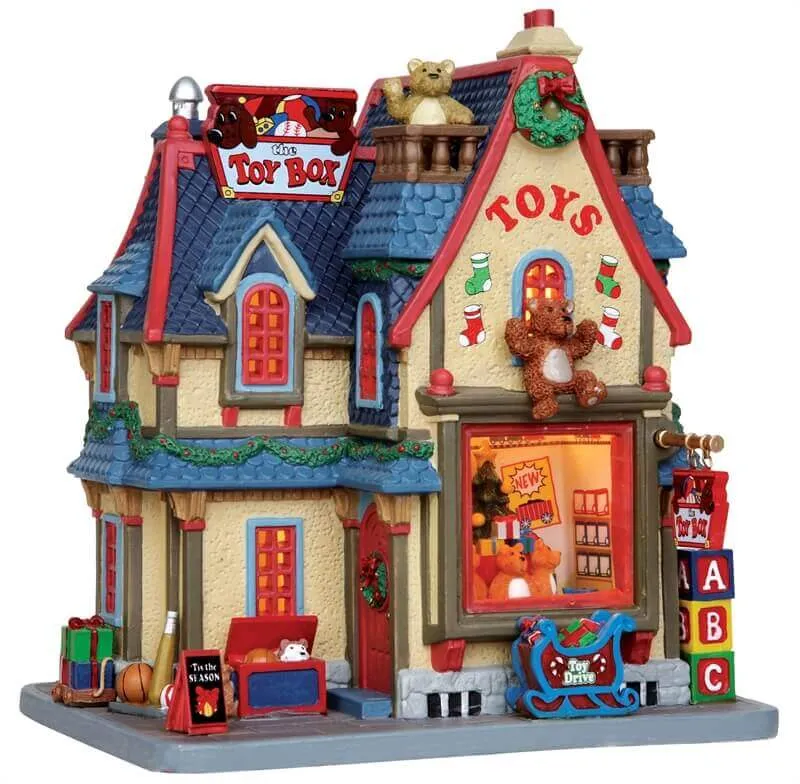 lemax-the-toy-box-beleuchtetes-weihnachtsdorf-haus image 1