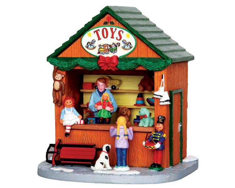 lemax-christmas-market-scene-toys-miniatur-spielzeugstand-zubeh-r image 1