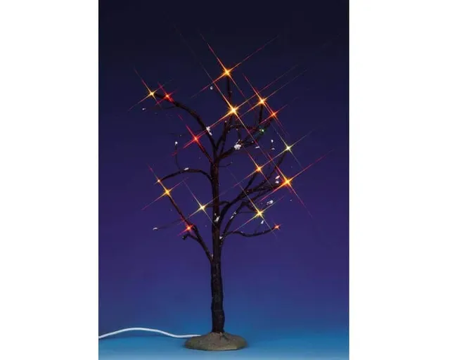 lemax-lighted-elm-tree-beleuchteter-dorf-baum image 1
