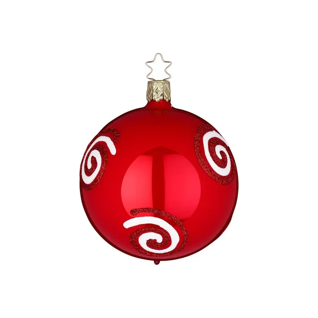 inge-glas-bonbon-traum-christbaumkugel-rot-8-cm image 1