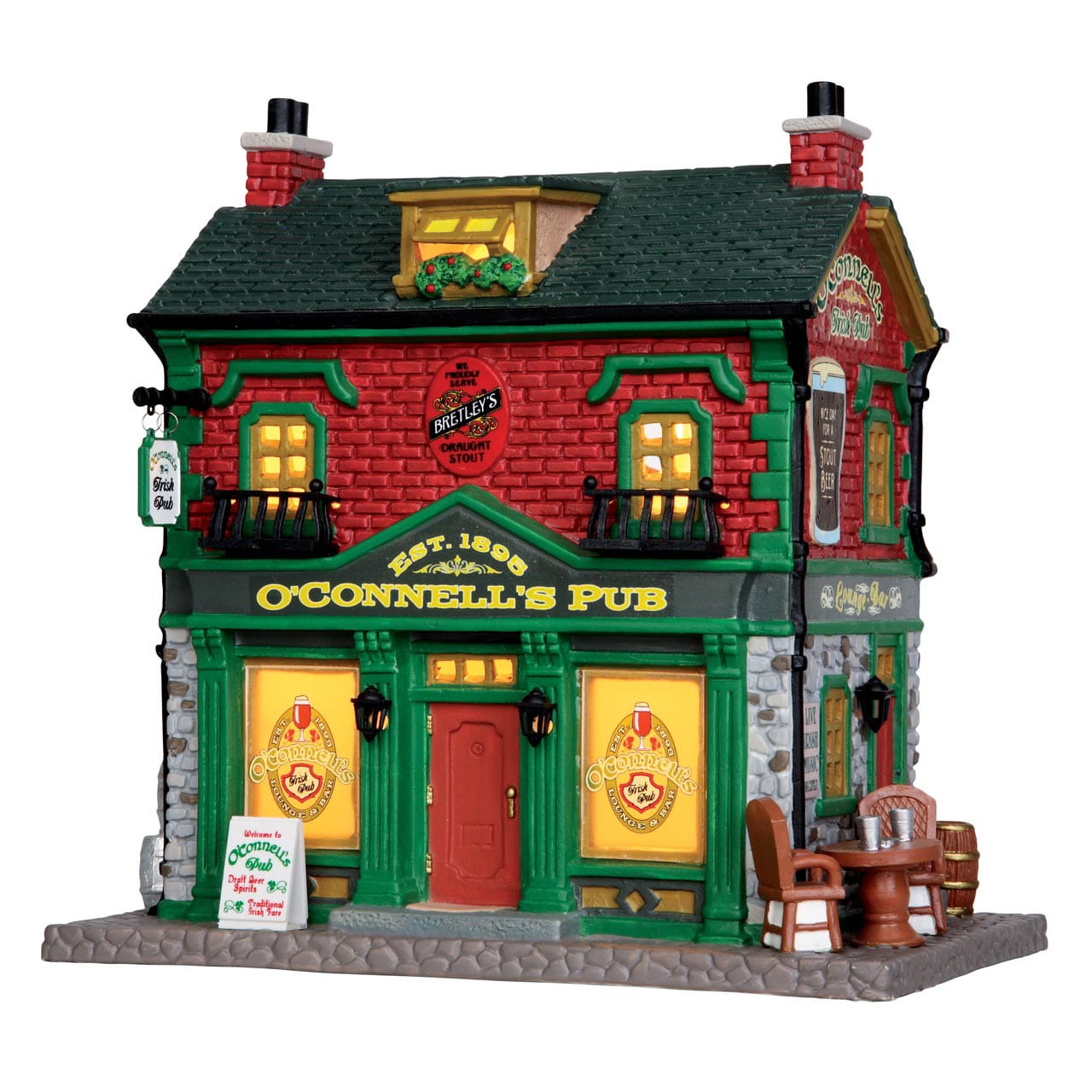 lemax-o-connells-irish-pub-miniaturhaus image 1
