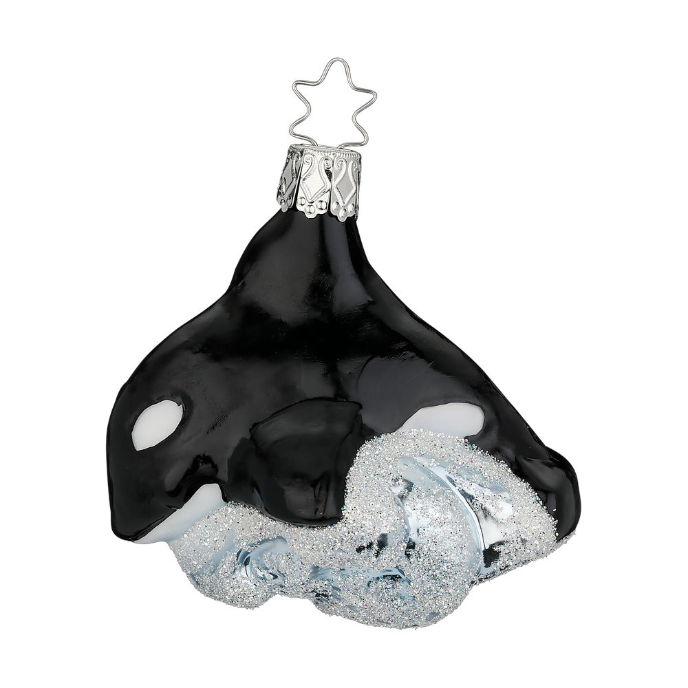 inge-glas-orca-wal-glasfigur-christbaumschmuck-7-5-cm-schwarz image 1