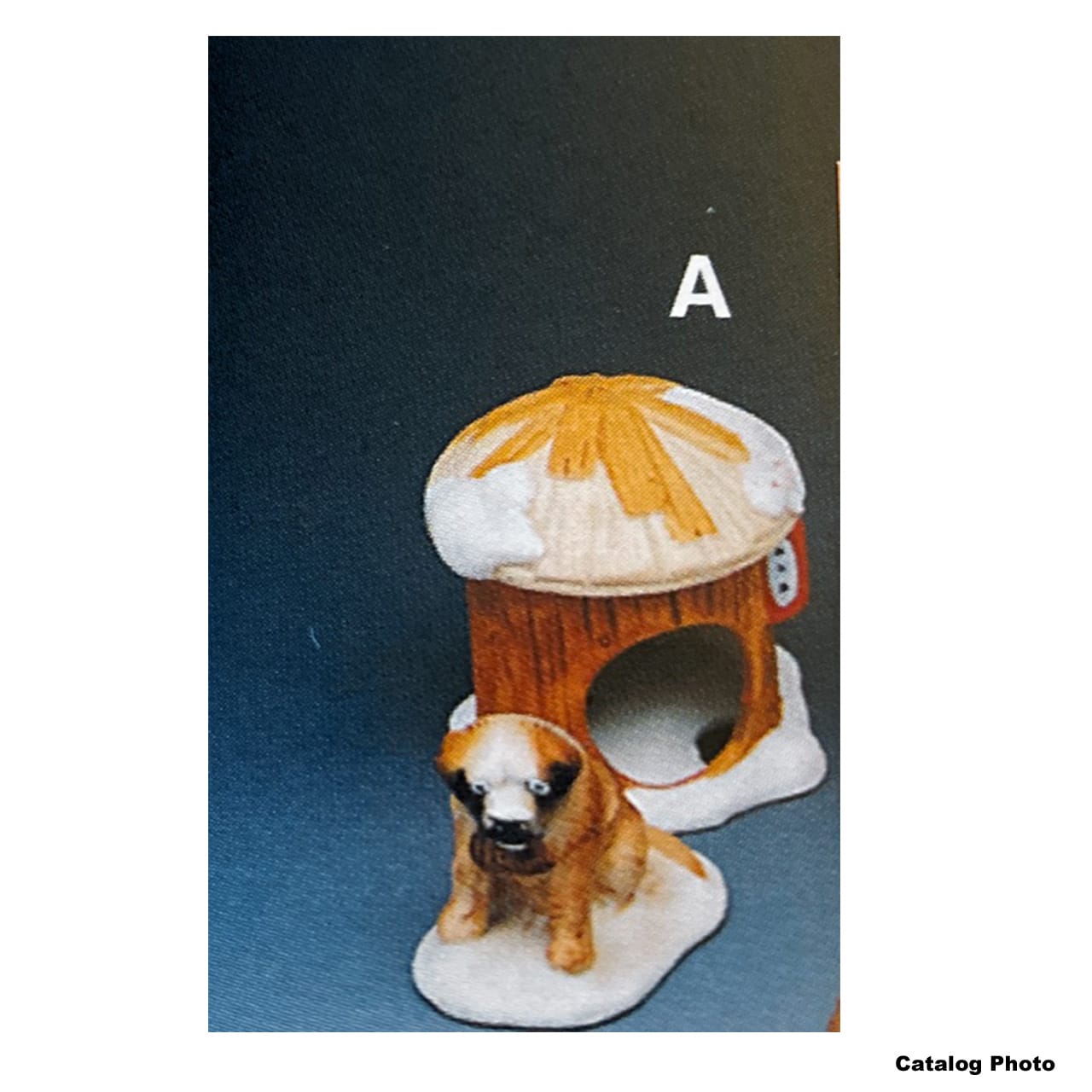 lemax-dog-house-and-st-bernard-hundeh-tte-mit-bernhardiner image 1