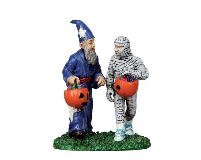 lemax-treat-hunters-spooky-town-figuren-set image 1