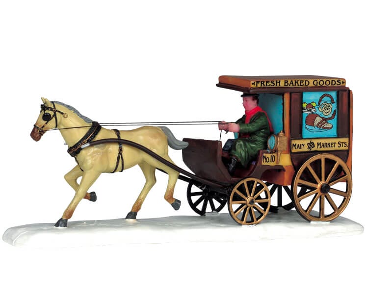 lemax-baker-s-wagon-miniatur-b-ckerwagen-zubeh-r image 1