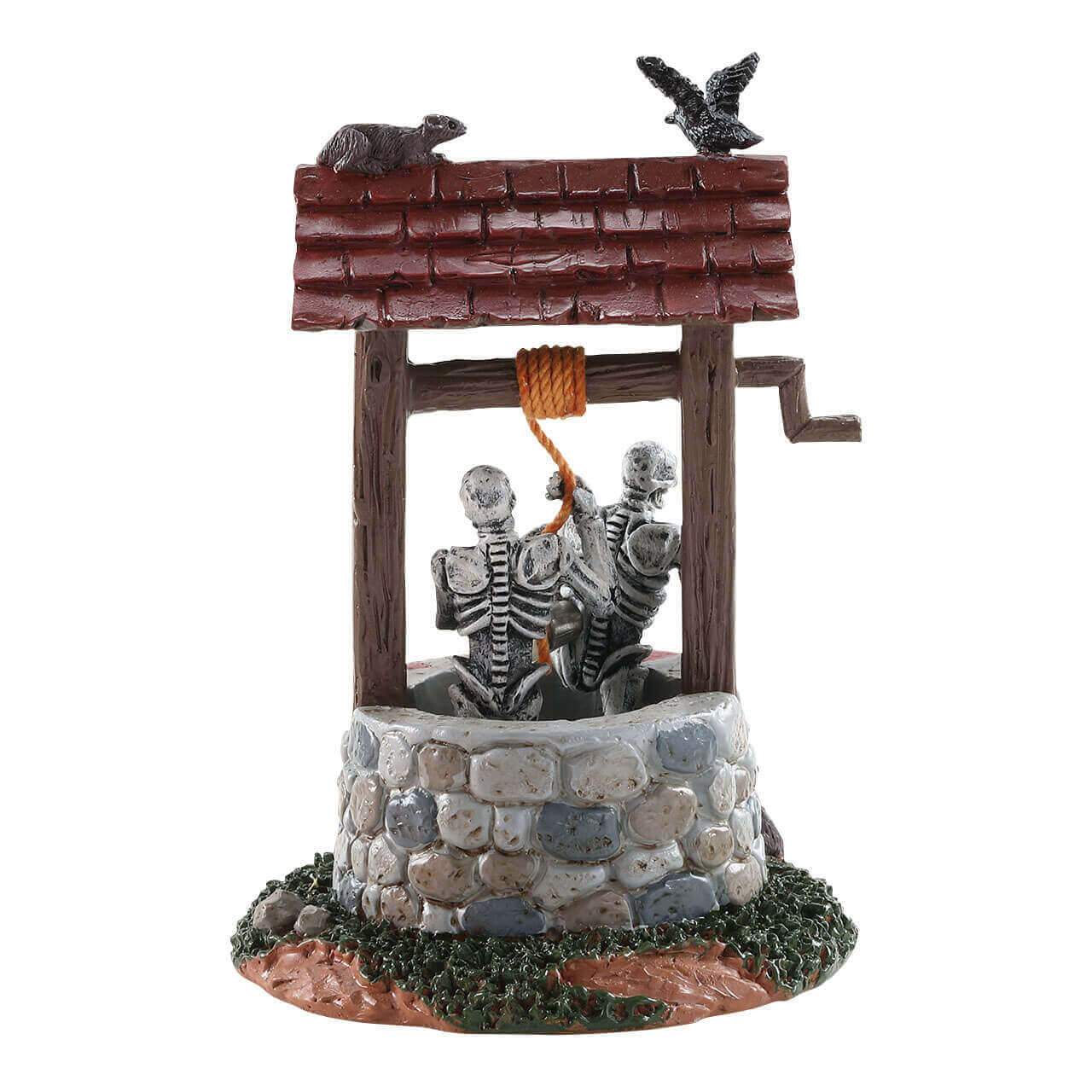 lemax-spooky-town-ghouls-in-well-grusel-brunnen-figur image 4