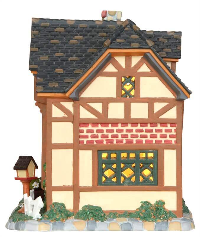 lemax-woodsbury-cottage-holidays-seasons-miniaturhaus image 3