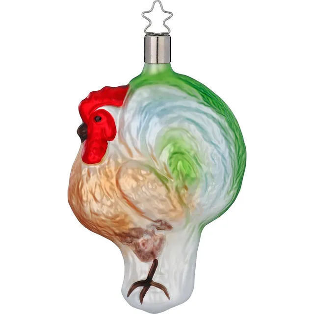 inge-glas-stolzer-hahn-christbaumfigur-aus-glas-11-cm image 1