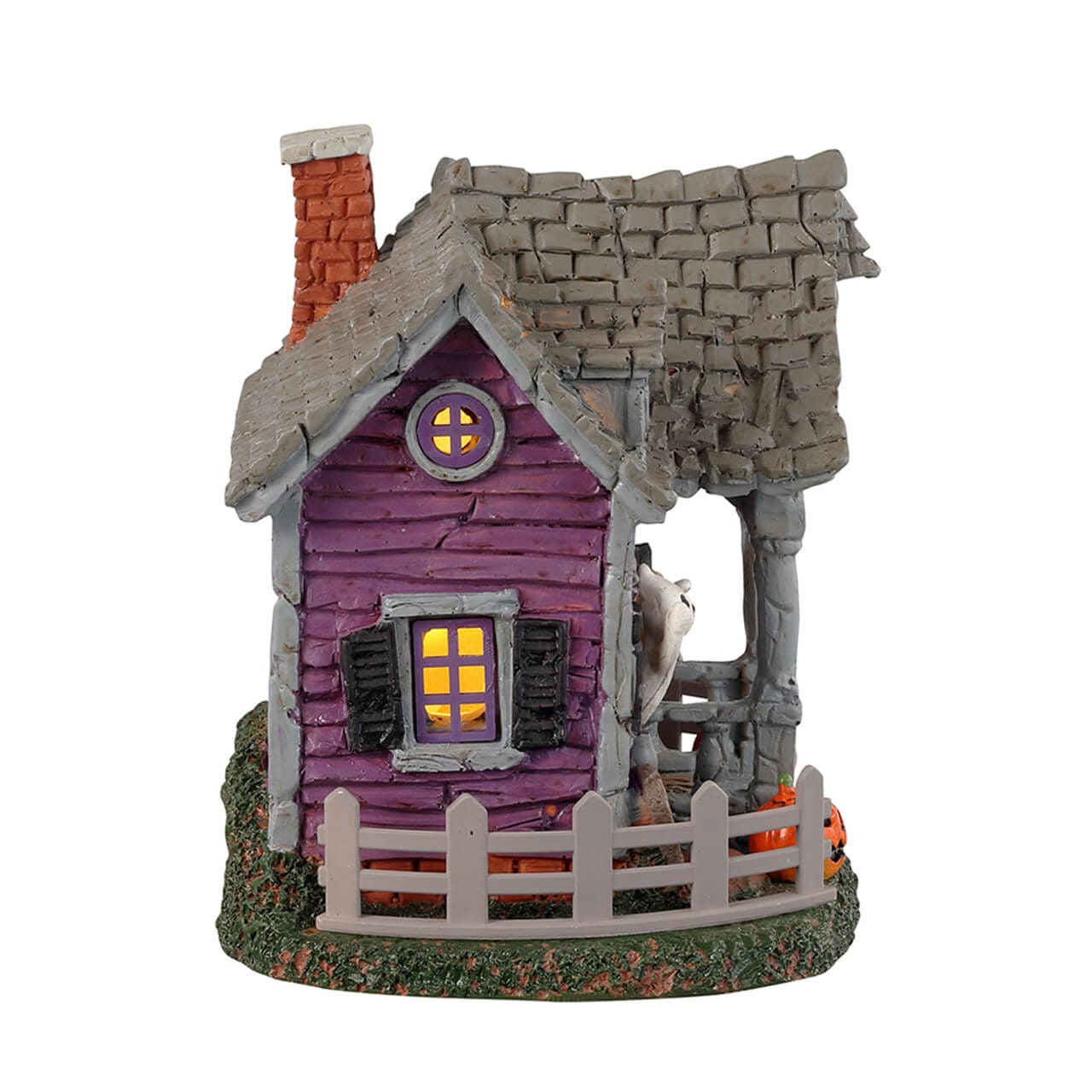 lemax-ghost-cottage-spooky-town-geisterhaus-beleuchtet image 2