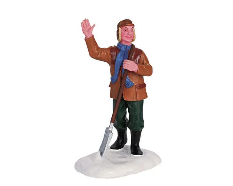 lemax-clearing-the-walk-miniatur-figur-f-r-weihnachtsdorf image 1