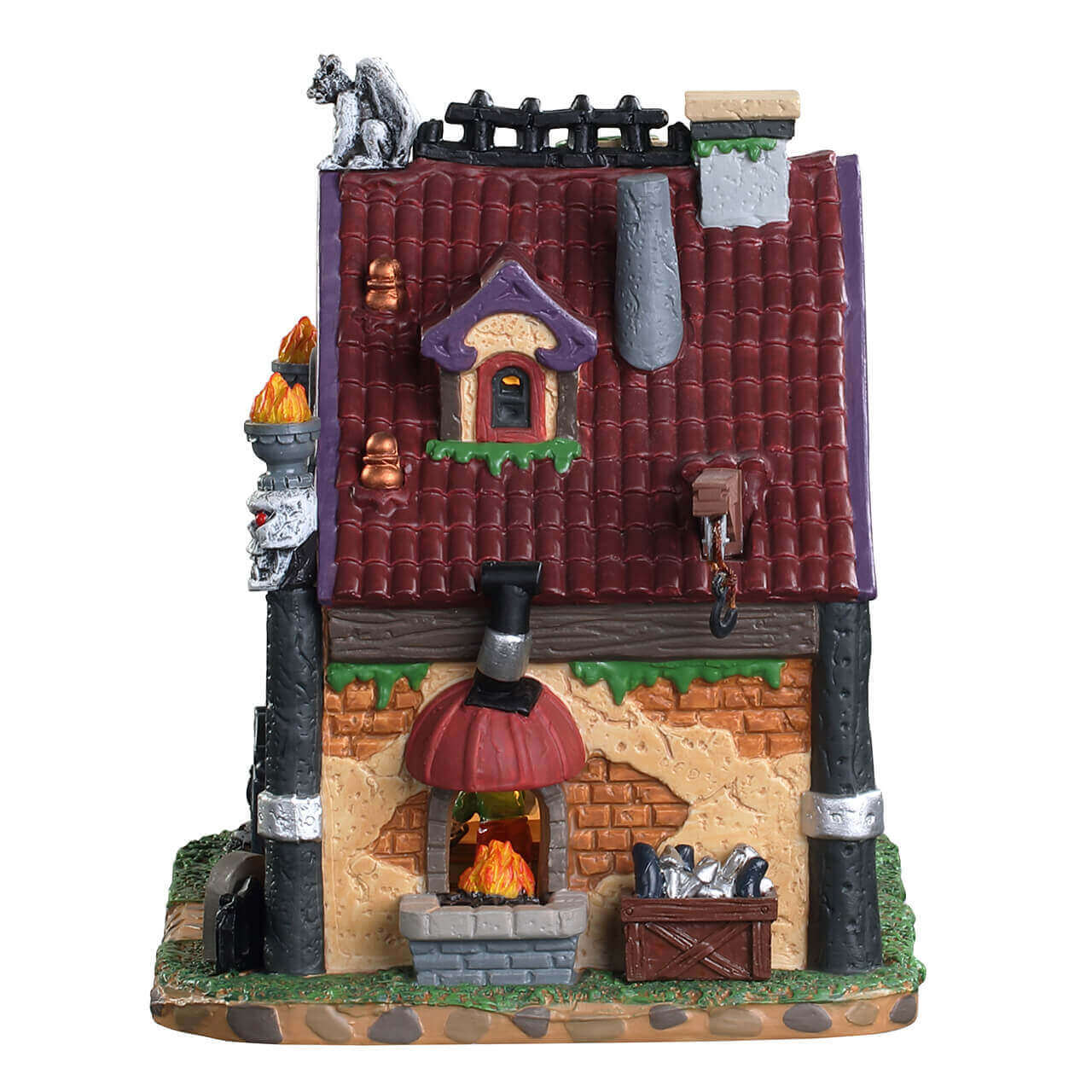 lemax-death-s-door-cemetery-gates-spooky-town-tor image 3