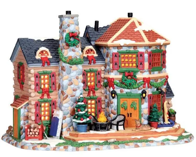 lemax-jasper-house-beleuchtetes-weihnachtsdorf-haus image 1