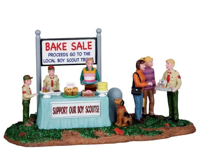 lemax-bake-sale-fundraiser-szene-f-r-weihnachtsdorf image 1