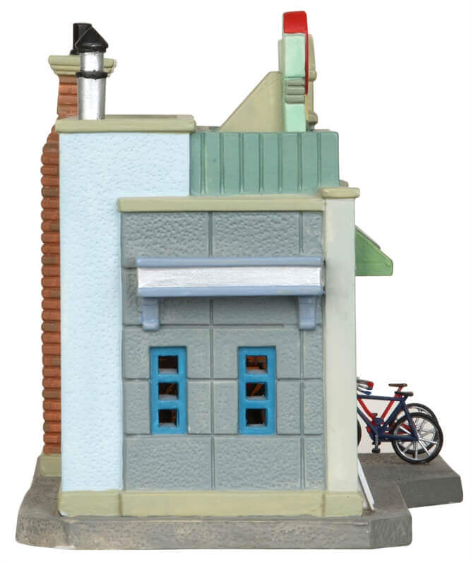 lemax-comet-bike-shop-weihnachts-fahrradladen-miniatur image 3