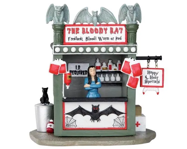 lemax-the-bloody-bat-spooky-town-miniatur-figur-halloween image 1