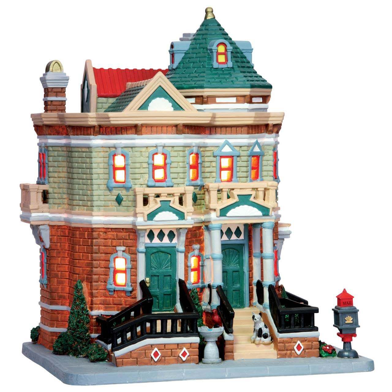lemax-paddy-s-brownstone-miniatur-stadthaus image 1