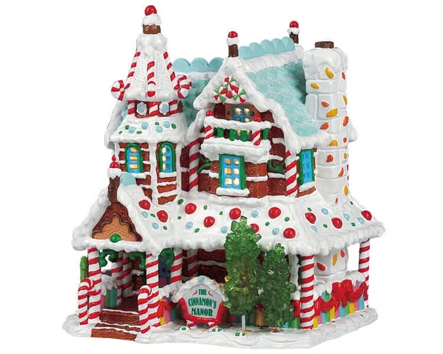 lemax-the-cinnamon-s-manor-weihnachtshaus-aus-der-sugar-n-spice-serie image 1