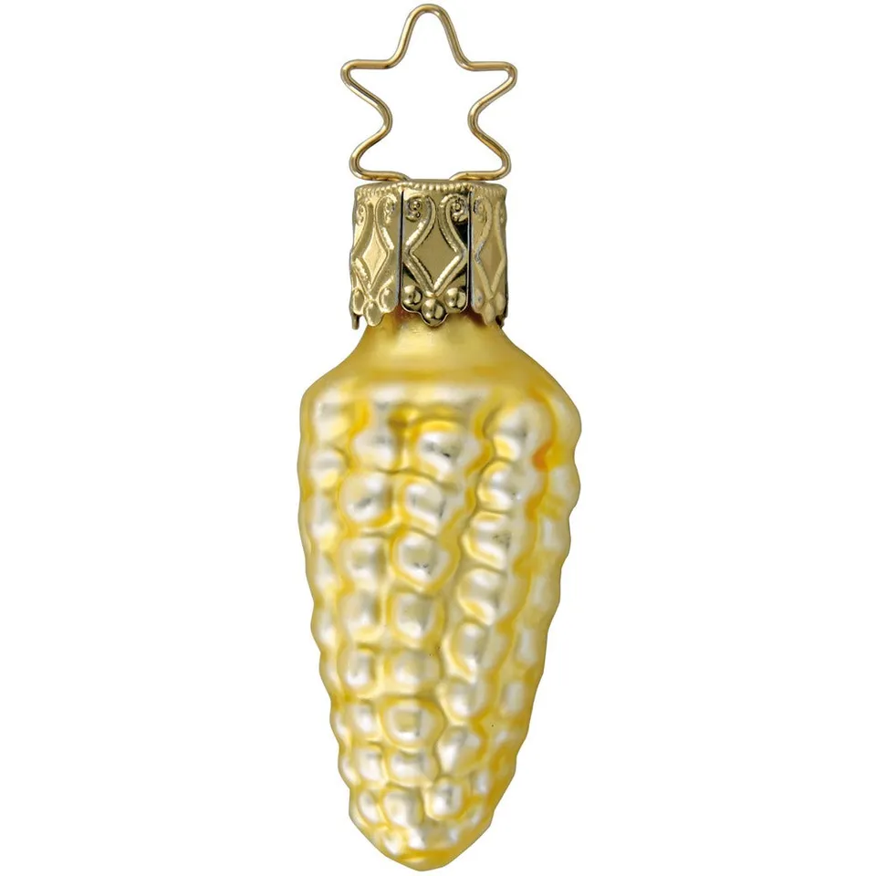 inge-glas-mini-mais-christbaumkugel-5-cm-gelb image 1