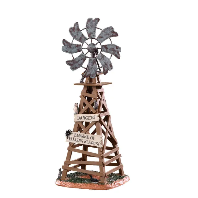 lemax-spooky-windmill-gruselige-windm-hlen-deko-spooky-town image 1