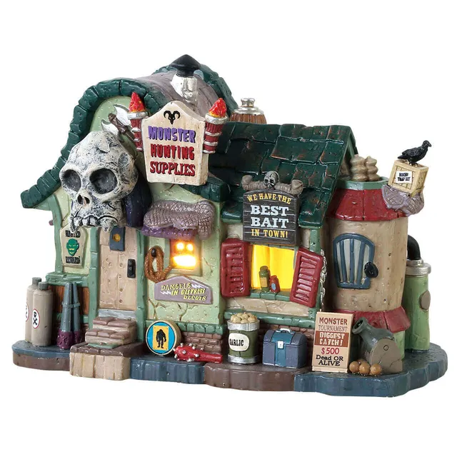 lemax-monster-hunting-supplies-spooky-town-shop image 1