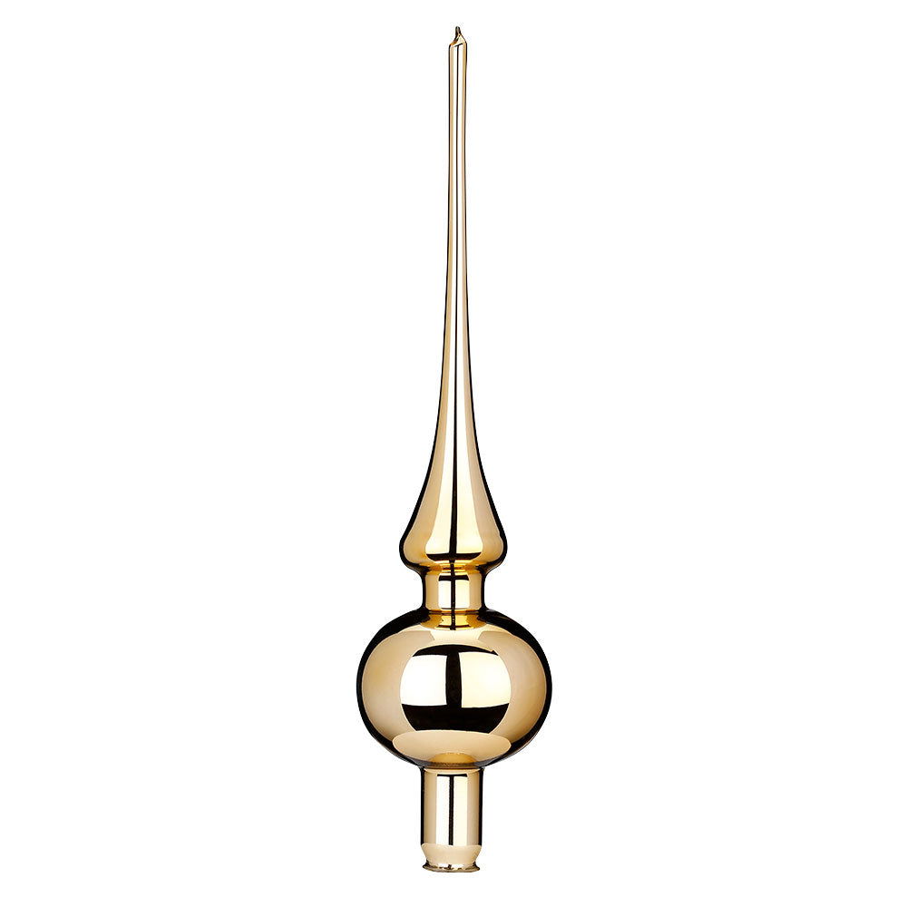 inge-glas-spitze-brokat-glanz-baumspitze-30-cm-gold image 1
