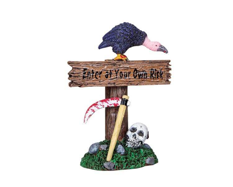 lemax-reaper-s-sign-spooky-town-figur image 1