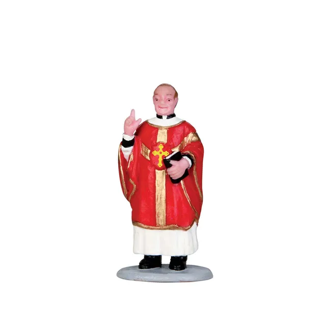 lemax-priest-blessing-weihnachtsfigur image 1