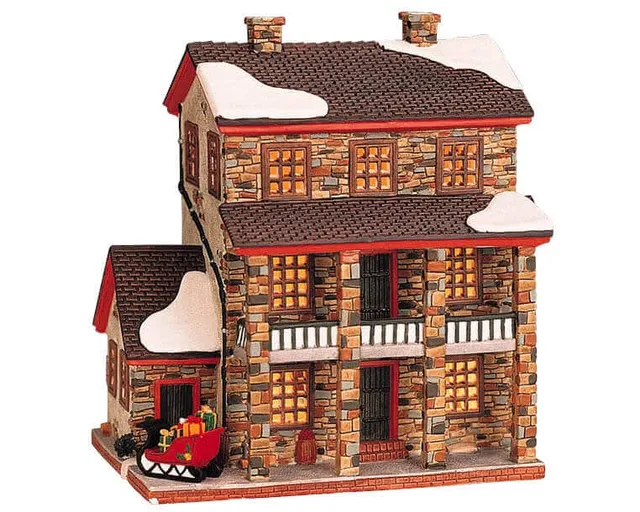 lemax-pennsylvania-farm-house-beleuchtetes-dorfhaus image 1