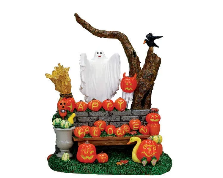 lemax-pumpkin-greeting-spooky-town-deko-schild image 1