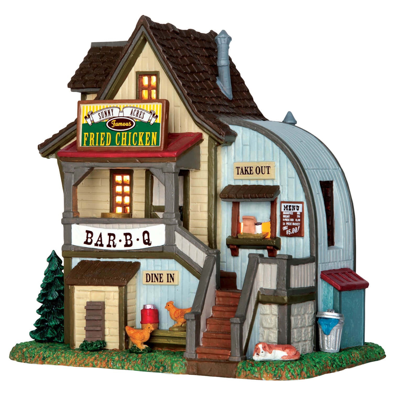 lemax-sunny-acres-famous-fried-chicken-miniatur-restaurant image 1