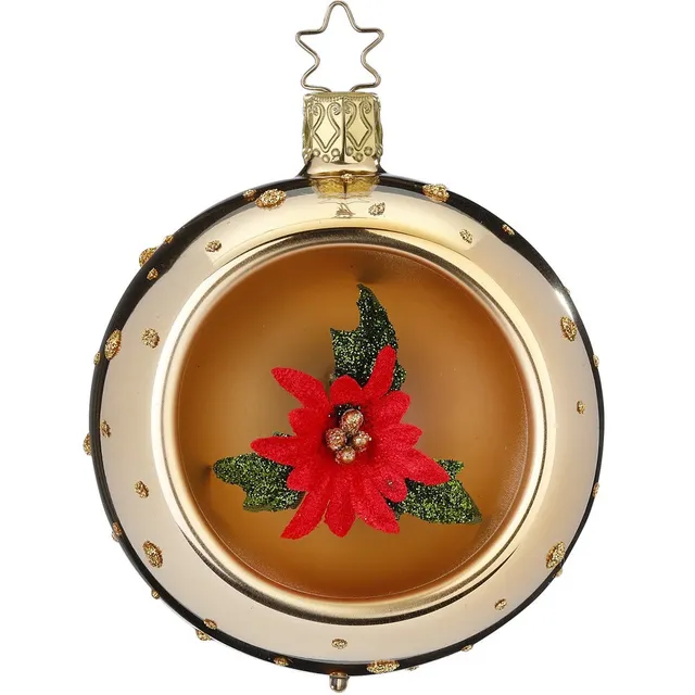 inge-glas-weihnachtsstern-glaskugel-gold-8-cm image 1