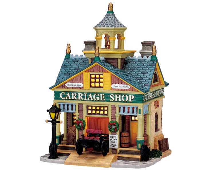 lemax-village-carriage-shop-geb-ude-holidays-seasons image 1