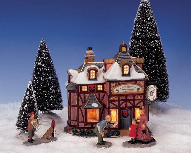 lemax-7pc-apothecary-herbalist-set-miniatur-zubeh-r image 1