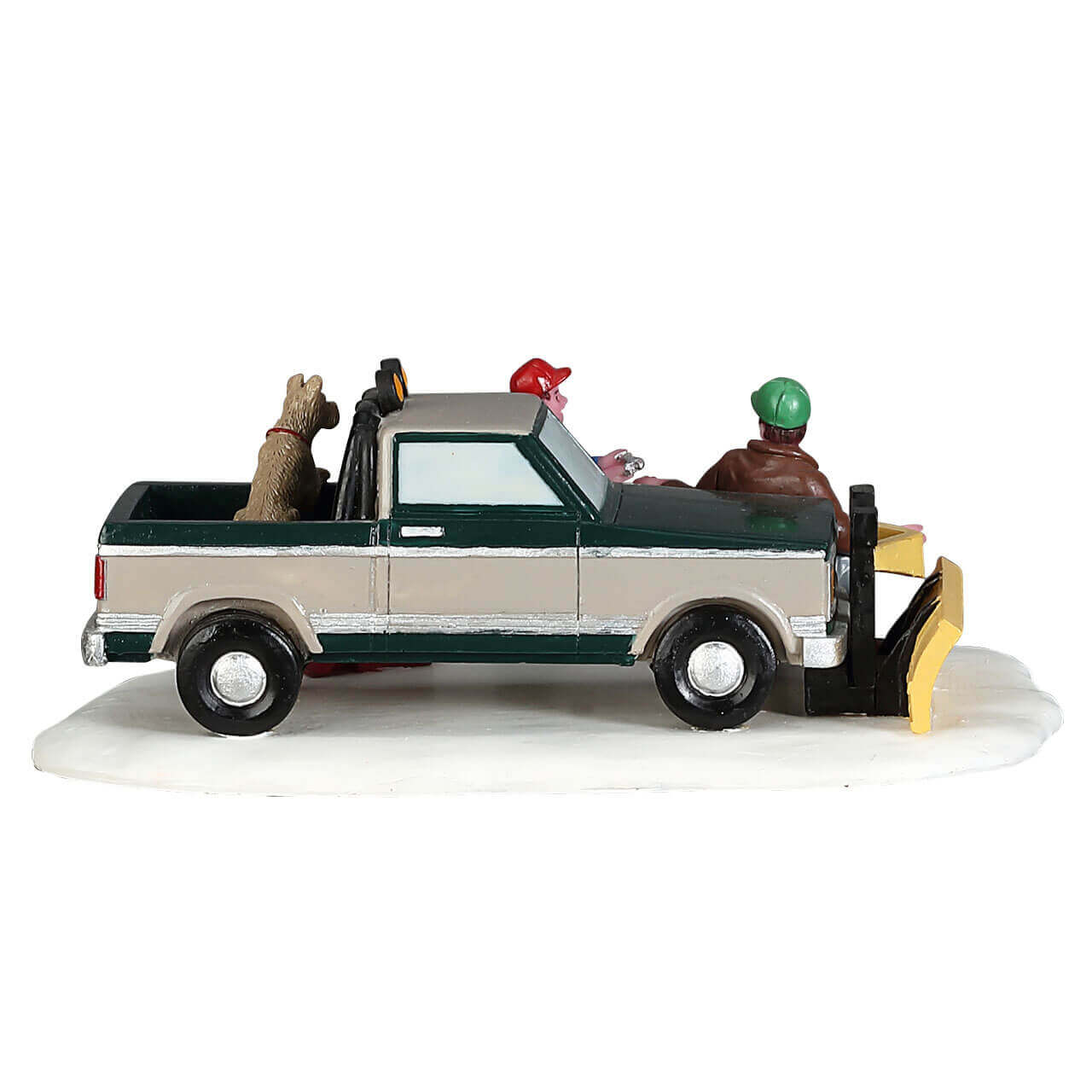 lemax-snow-plow-set-up-winterliche-szene-mit-schneepflug-f-r-lemax-d-rfer image 4
