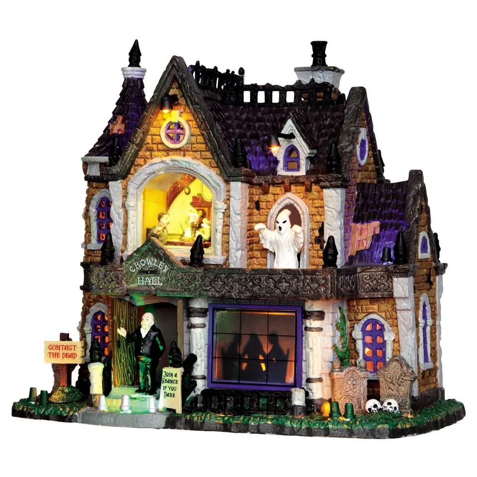 lemax-crowley-hall-beleuchtetes-gruselhaus image 1