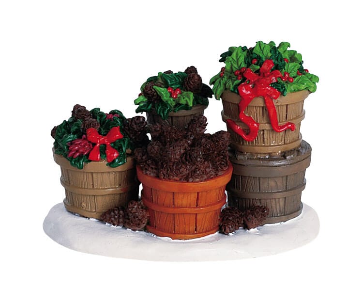 lemax-pinecones-holly-miniatur-zubeh-r-holidays-seasons image 2
