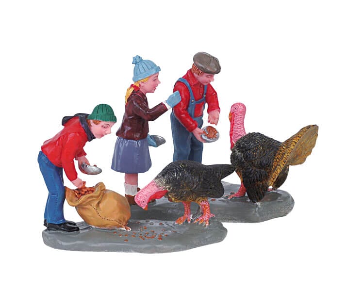 lemax-turkey-pen-miniatur-truthahngehege image 1