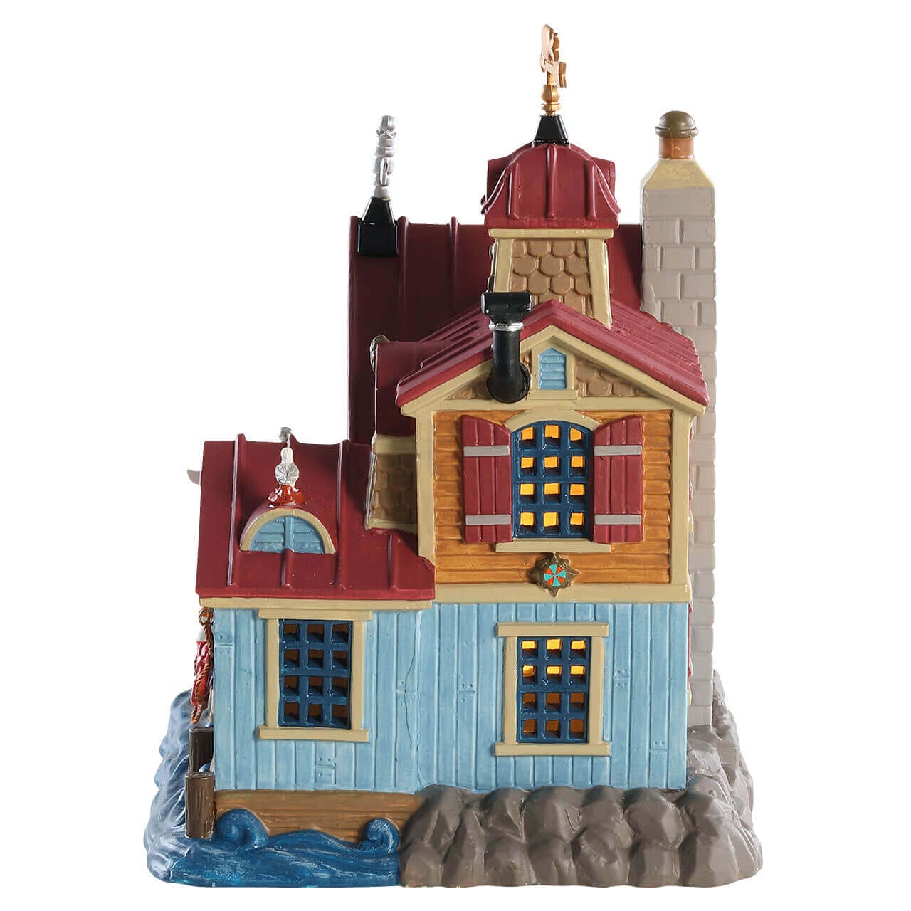 lemax-sea-spray-sailing-school-beleuchtetes-miniaturhaus image 2