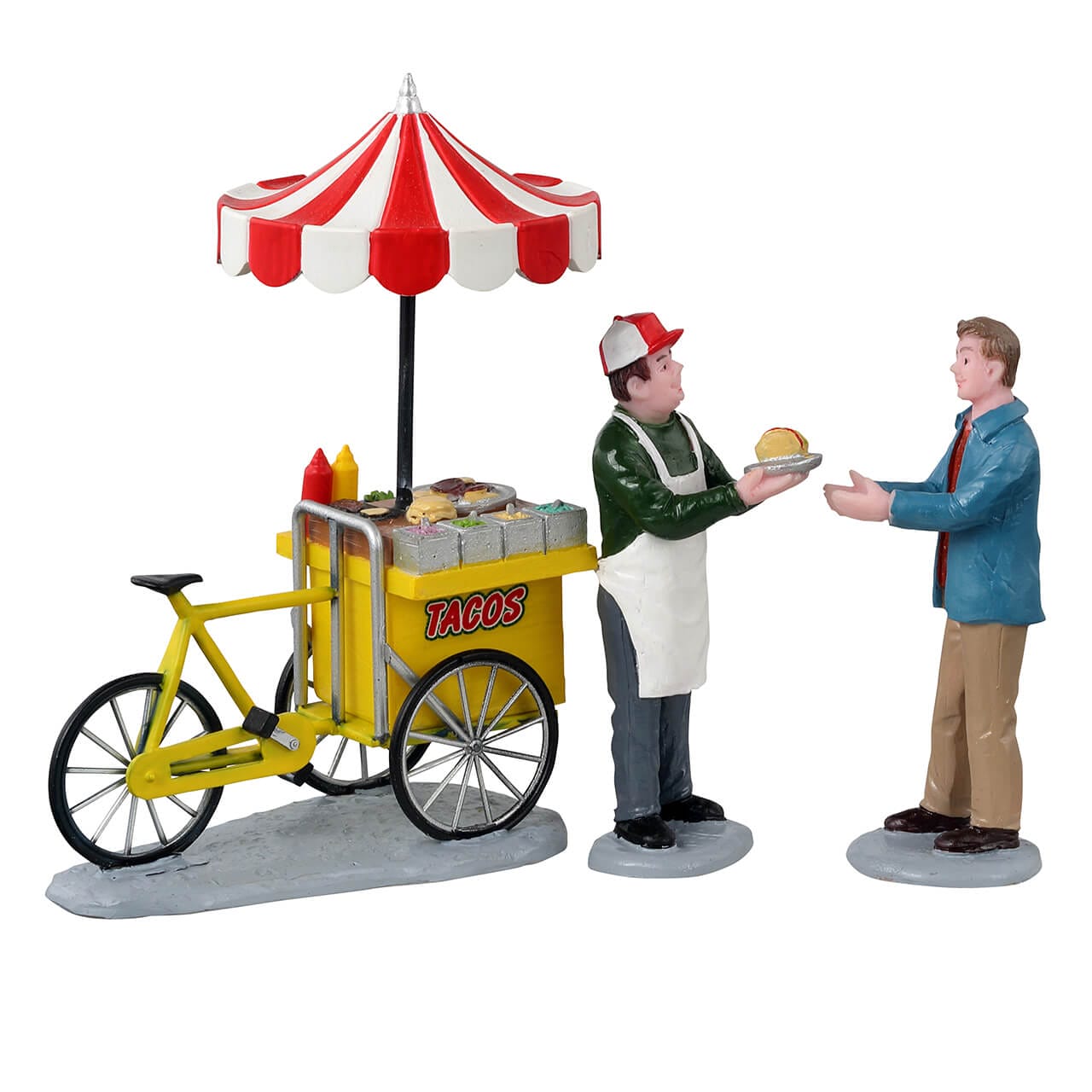 lemax-taco-cart-3-teiliges-figuren-set image 2