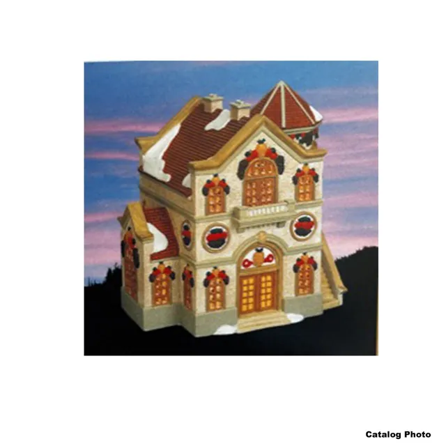 lemax-della-robbia-house-beleuchtetes-weihnachts-miniaturhaus image 1