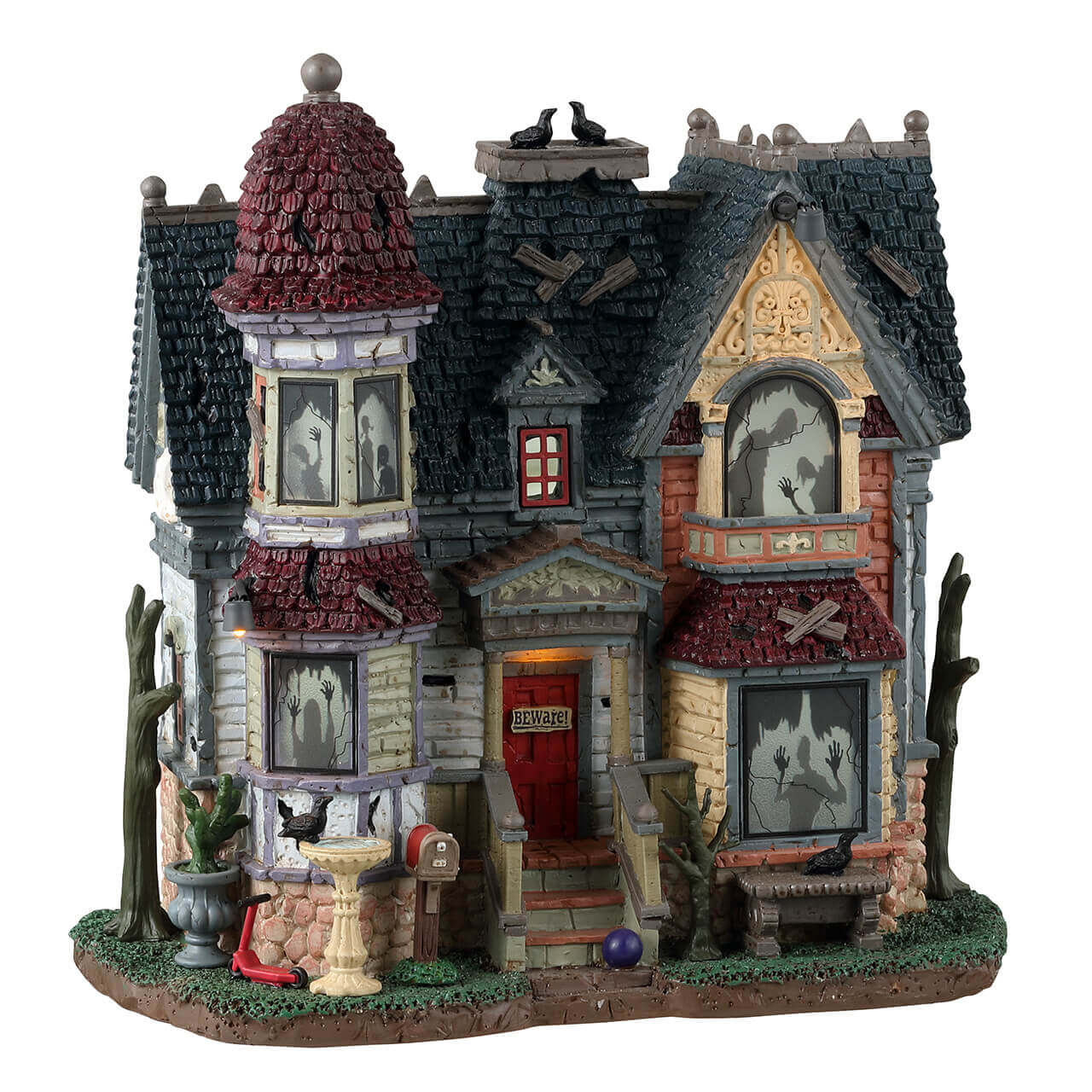 lemax-the-house-of-shadows-spooky-town-haus image 1