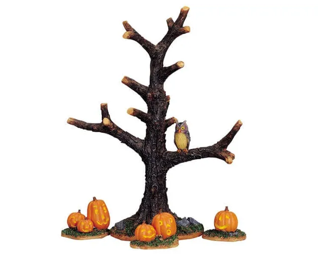lemax-spooky-tree-pumpkins-miniatur-accessoire image 1